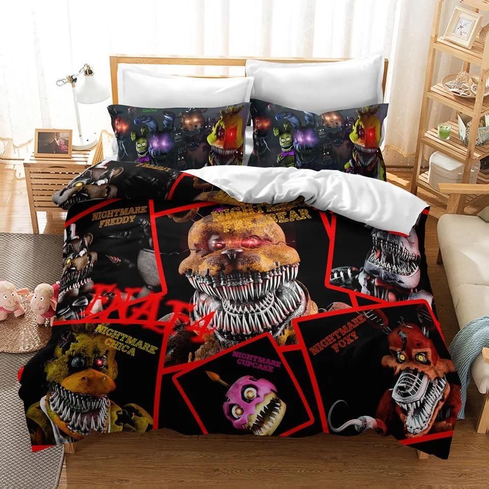 Five Nights At Freddy 8217 S 7 Duvet Cover Pillowcase Bedding Sets