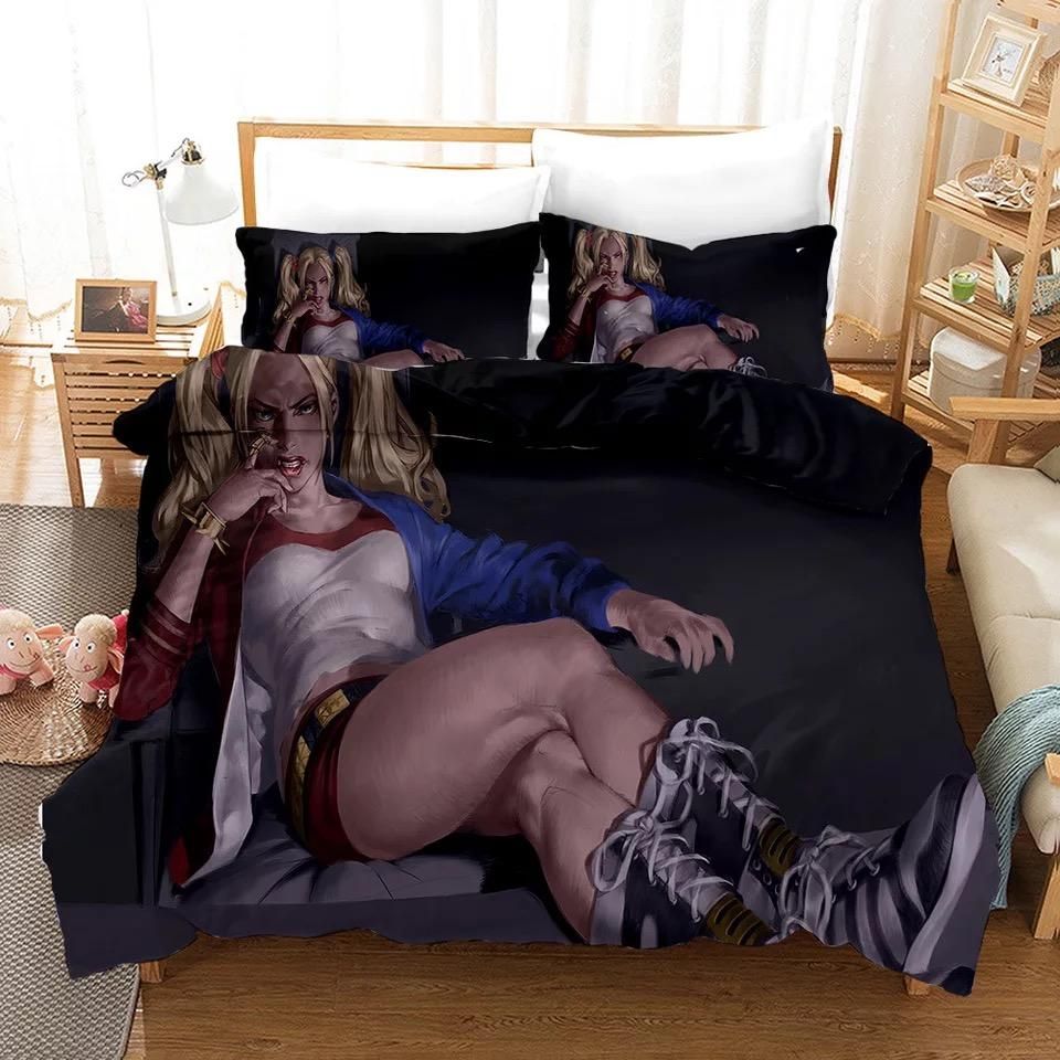 Birds Of Prey Harley Quinn 19 Duvet Cover Quilt Cover