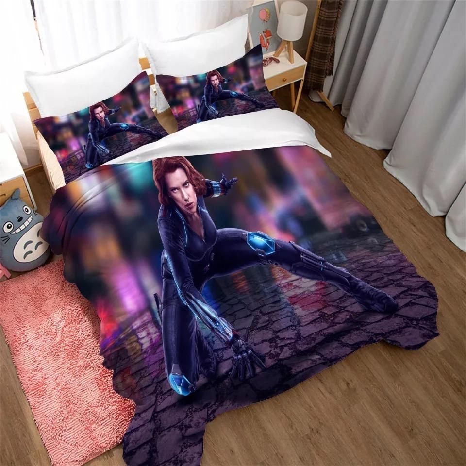 Black Widow Natasha Romanoff 10 Duvet Cover Quilt Cover Pillowcase