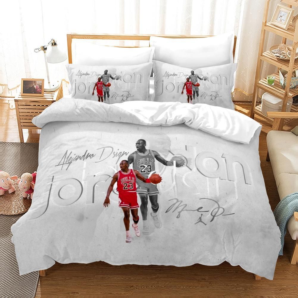 Basketball 28 Duvet Cover Pillowcase Bedding Sets Home Bedroom Decor