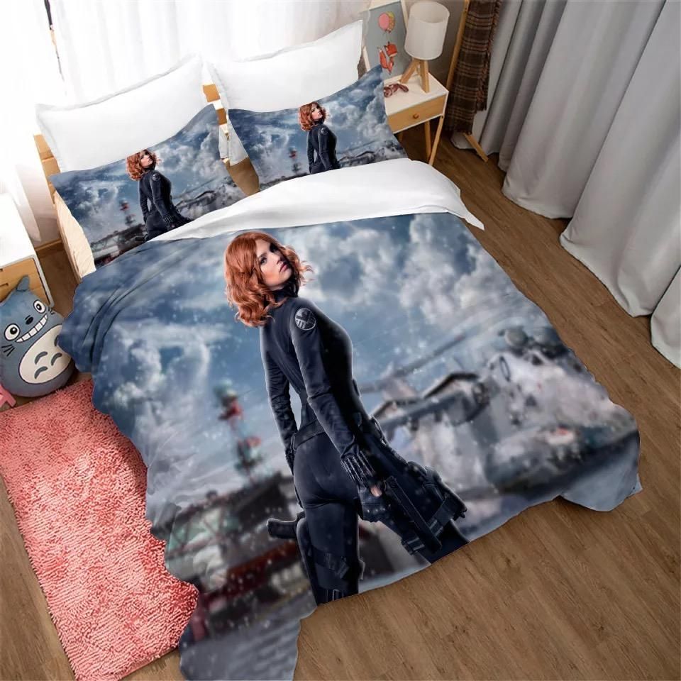 Black Widow Natasha Romanoff 4 Duvet Cover Quilt Cover Pillowcase