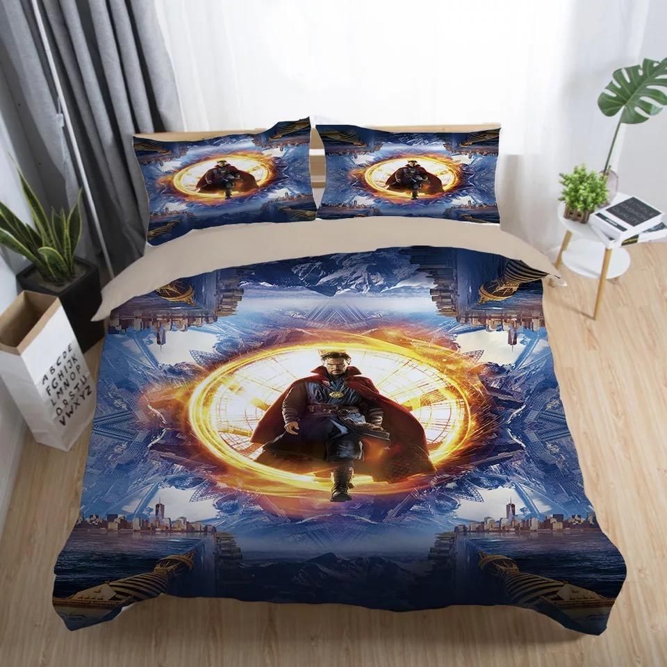 Doctor Strange Marvel Superhero 10 Duvet Cover Pillowcase Bedding Sets