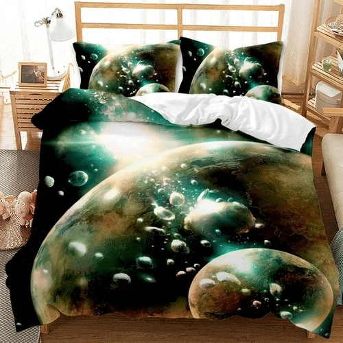 3d Galaxy Bedding Sets Duvet Cover Bedroom Quilt Bed Sets