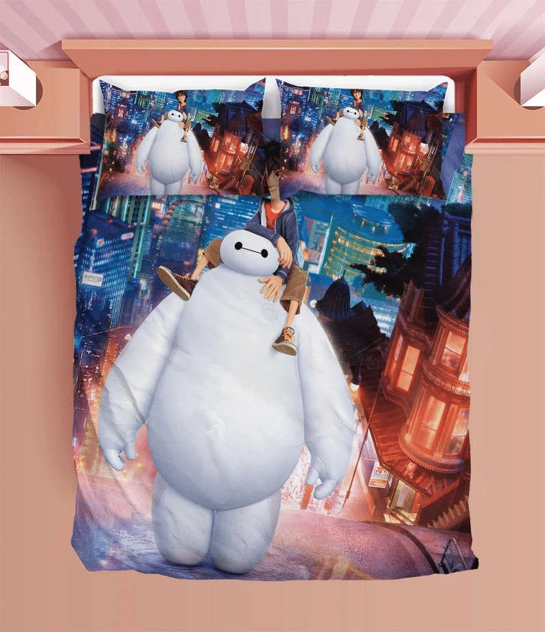 Big Hero 6 Duvet Baymax Bedding Sets Comfortable Gift Quilt