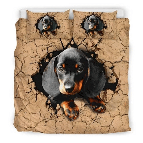 Dachshund Nune Bedding Sets Duvet Cover Bedroom Quilt Bed Sets