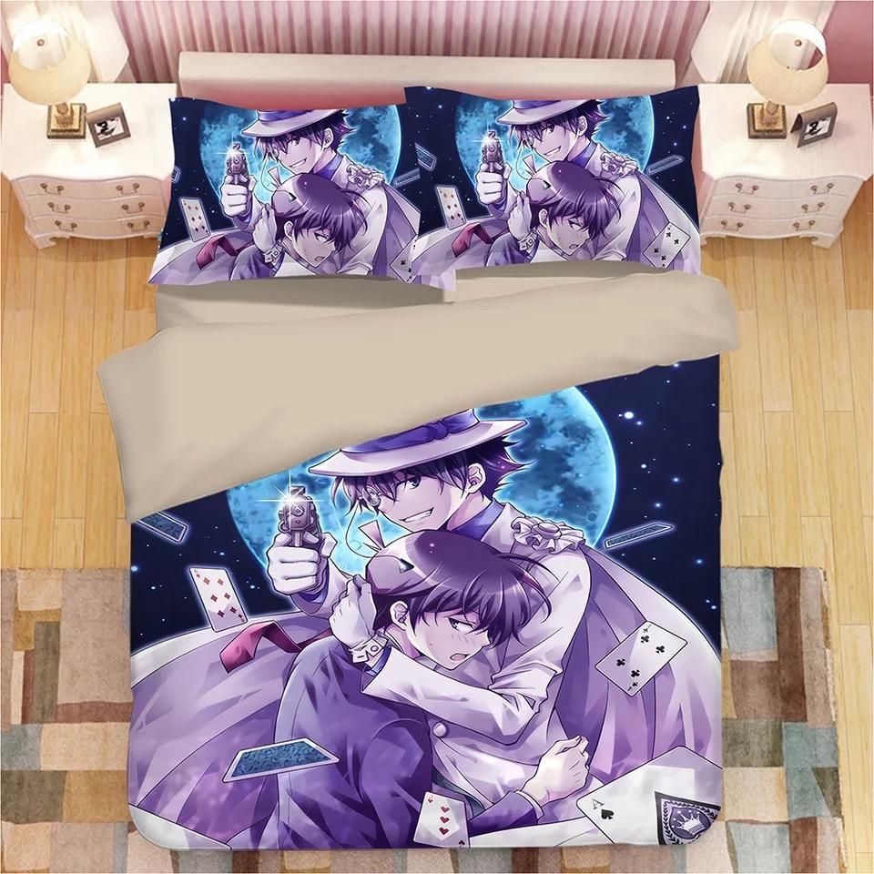 Detective Conan Case Closed Edogawa Kona 4 Duvet Cover Pillowcase