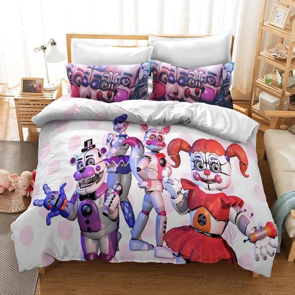 Five Nights At Freddy 8217 S 4 Duvet Cover Pillowcase Bedding Sets