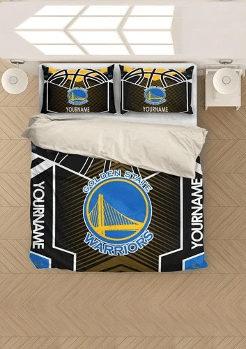 Customize Golden State Warriors Bedding Sets Duvet Cover Bedroom Quilt