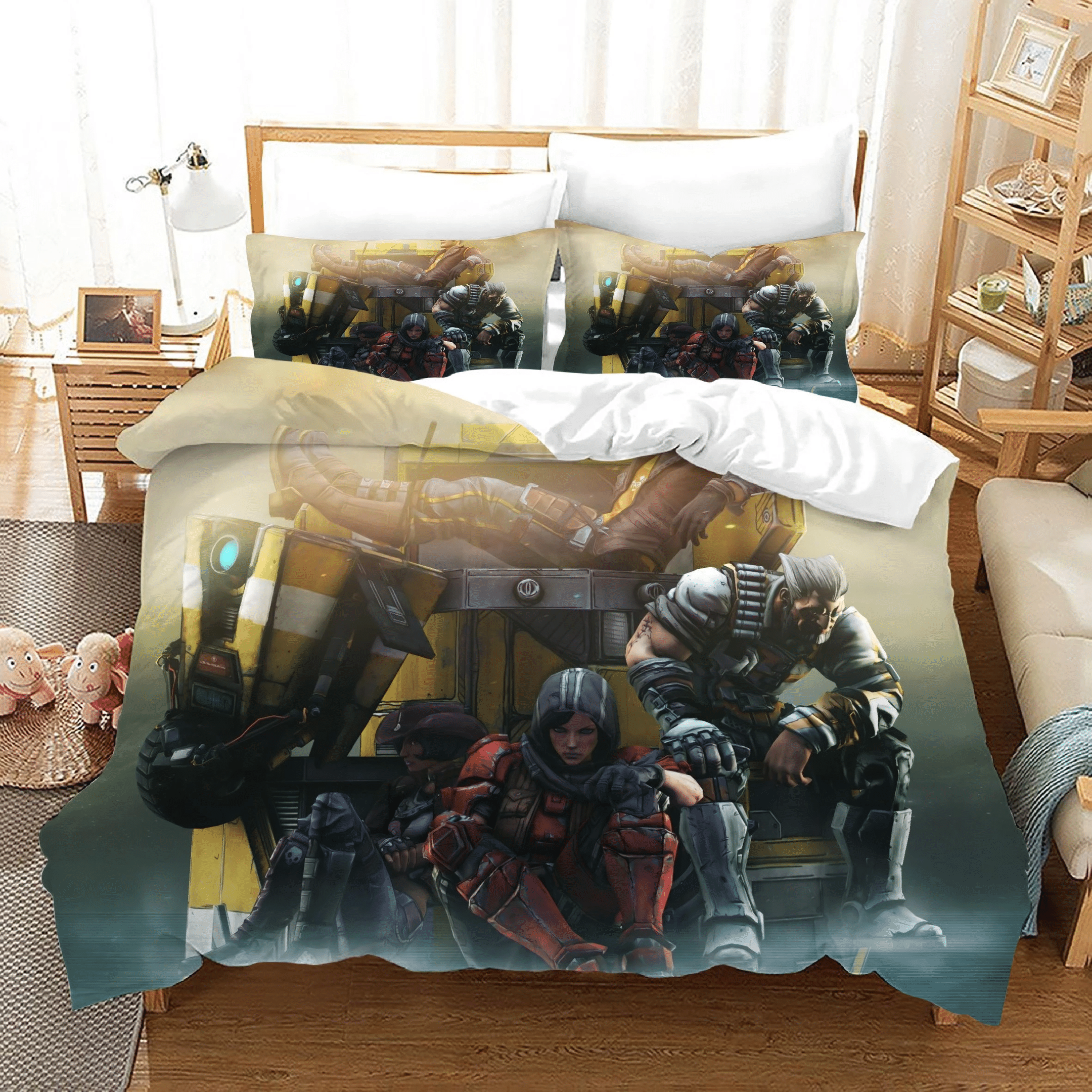 Borderlands 4 Duvet Cover Quilt Cover Pillowcase Bedding Sets Bed