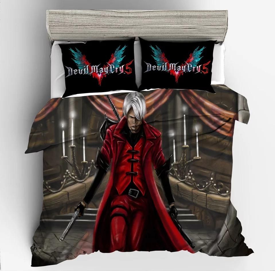 Devil May Cry 5 10 Duvet Cover Quilt Cover Pillowcase