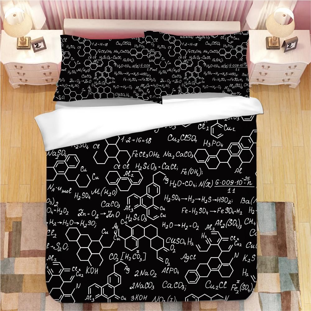 Equation 2 Duvet Cover Quilt Cover Pillowcase Bedding Sets Bed