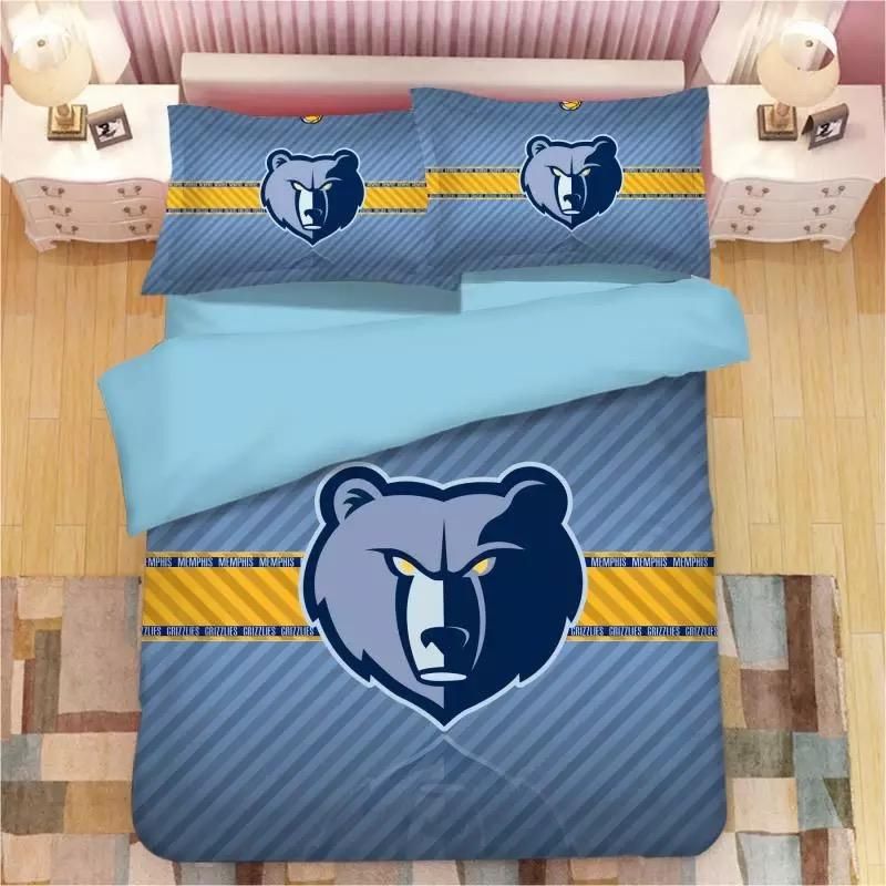 Basketball Memphis Grizzlies Basketball 9 Duvet Cover Quilt Cover Pillowcase