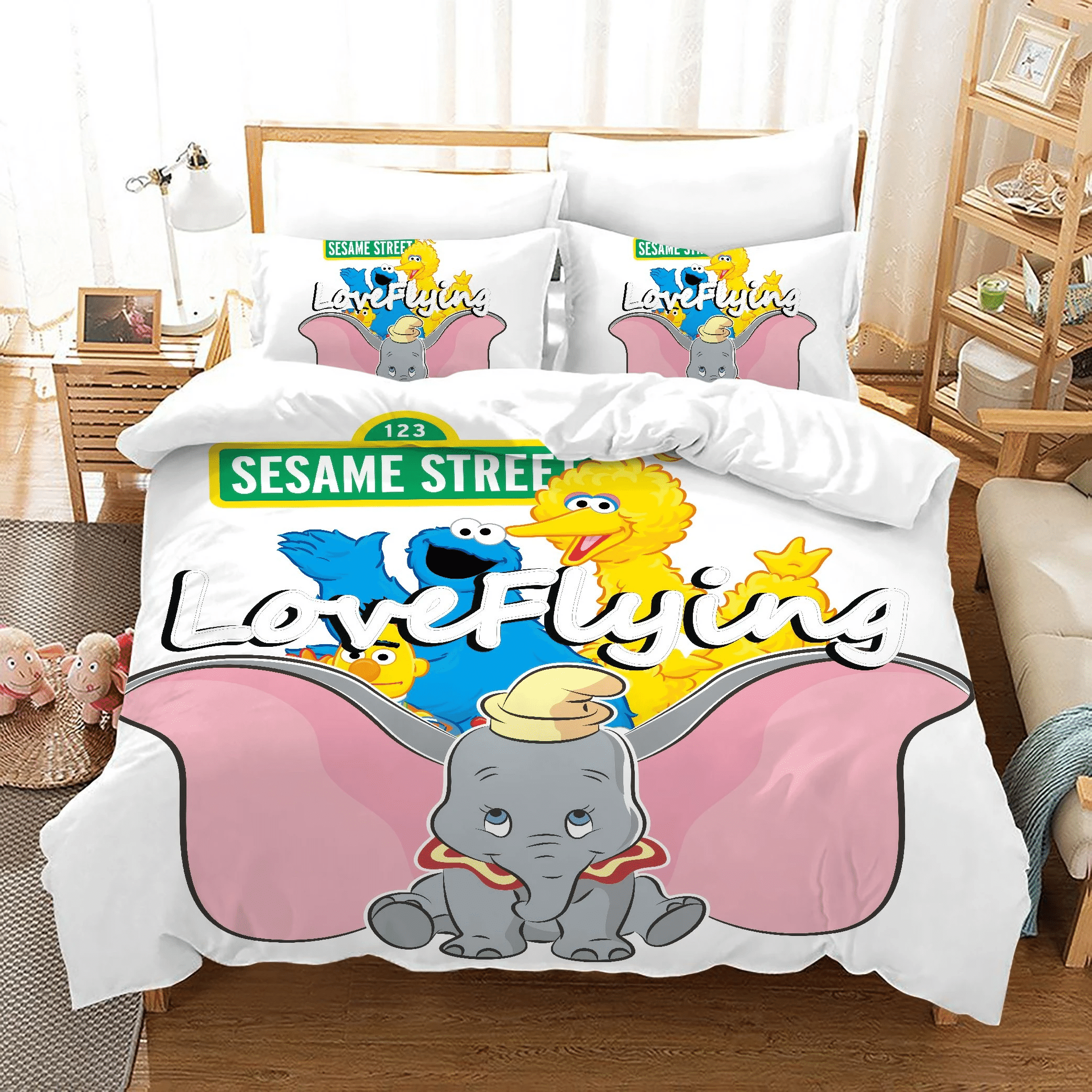 Dumbo 16 Duvet Cover Quilt Cover Pillowcase Bedding Sets Bed