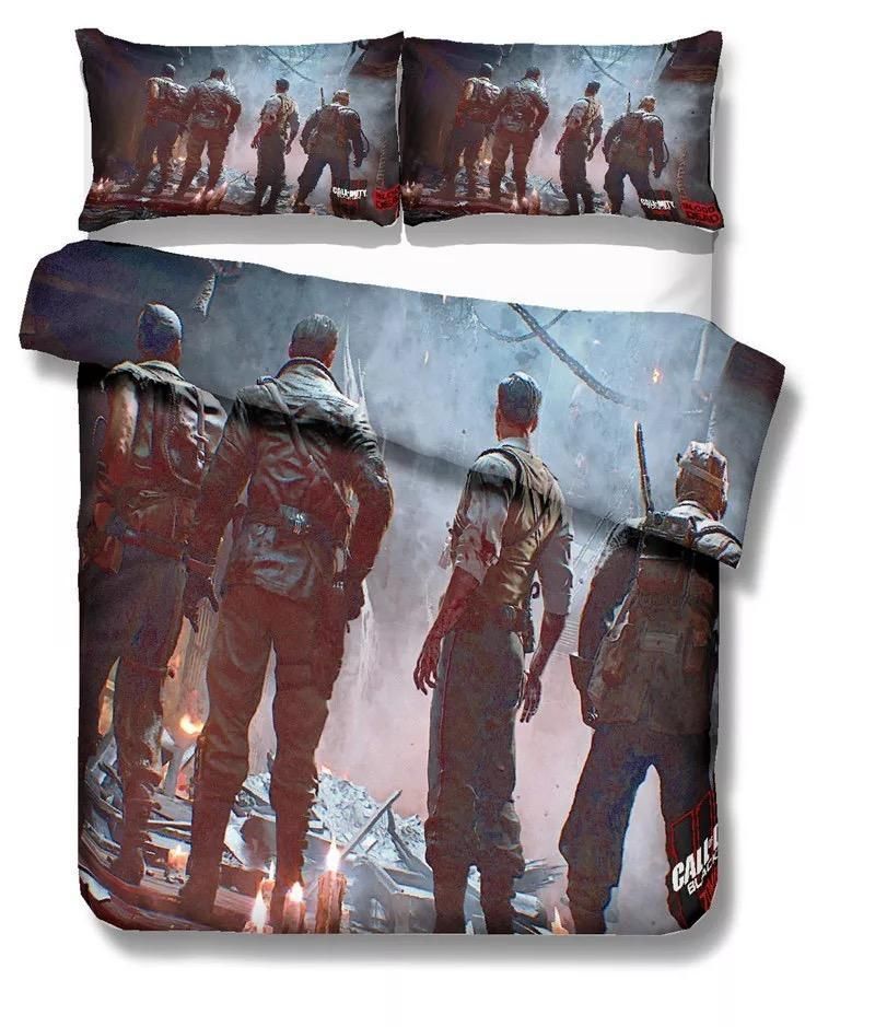 Call Of Duty 3 Duvet Cover Pillowcase Cover Bedding Set