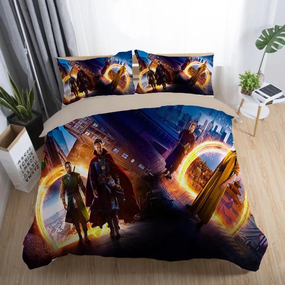 Doctor Strange Marvel Superhero 5 Duvet Cover Quilt Cover Pillowcase