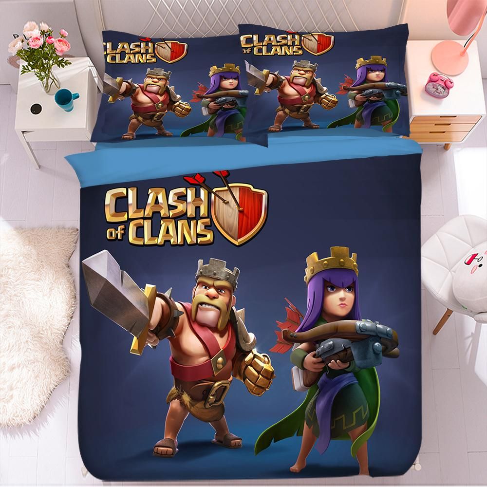 Clash Of Clans 7 Duvet Cover Quilt Cover Pillowcase Bedding