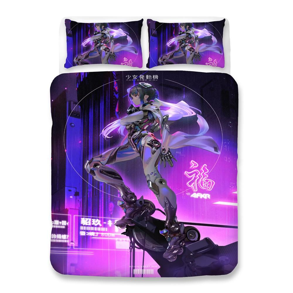 Cyberpunk 2077 50 Duvet Cover Quilt Cover Pillowcase Bedding Sets