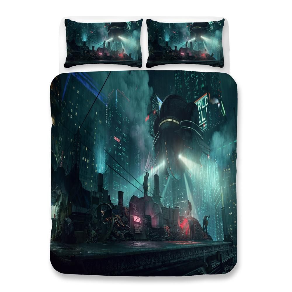 Cyberpunk 2077 58 Duvet Cover Quilt Cover Pillowcase Bedding Sets