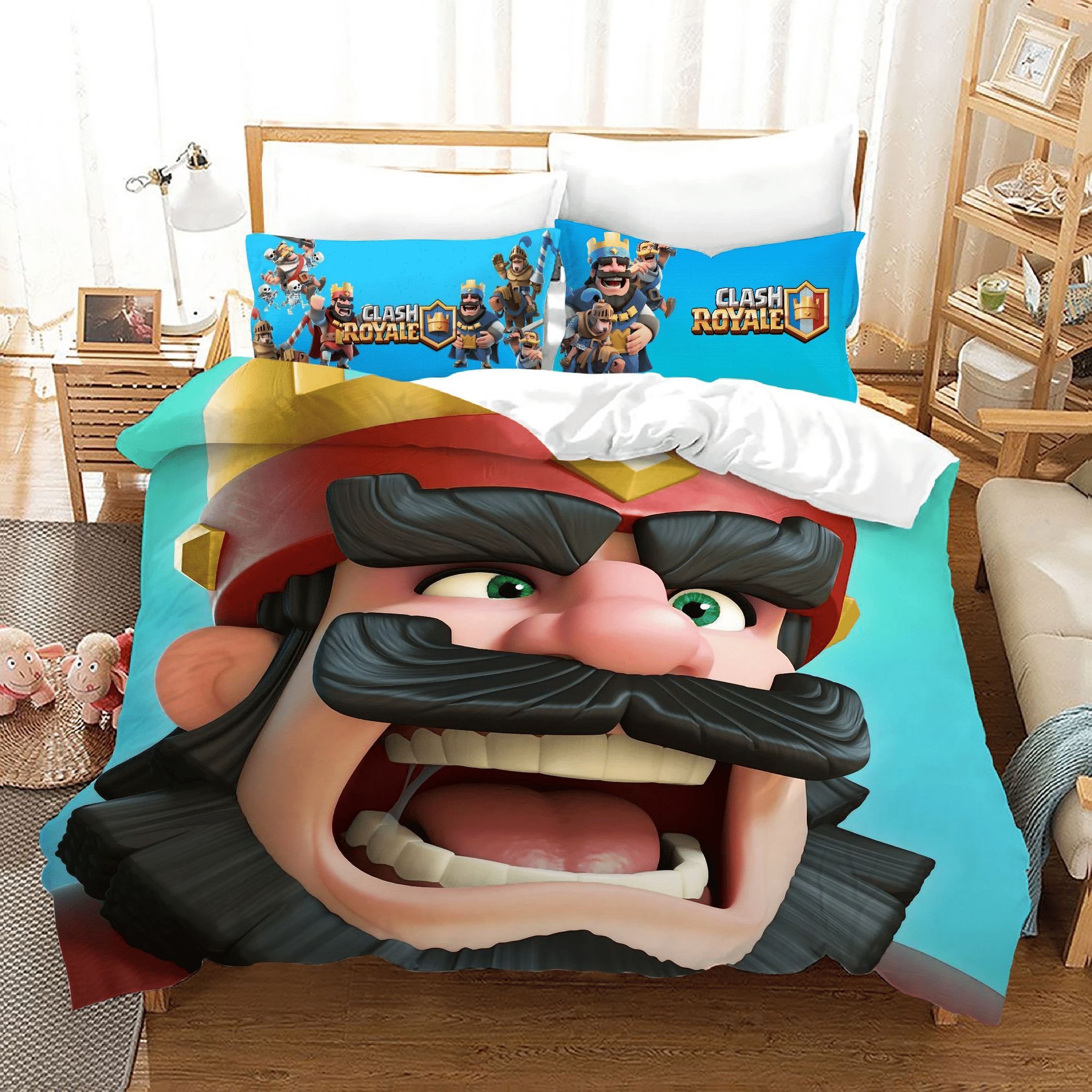 Clash Royale 27 Duvet Cover Quilt Cover Pillowcase Bedding Sets