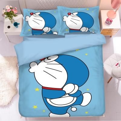 Doraemon 12 Duvet Cover Quilt Cover Pillowcase Bedding Sets Bed