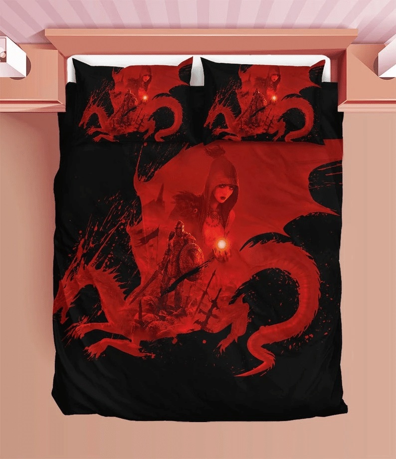 Dragon Age Duvet Dragon Age Bedding Sets Comfortable Gift Quilt
