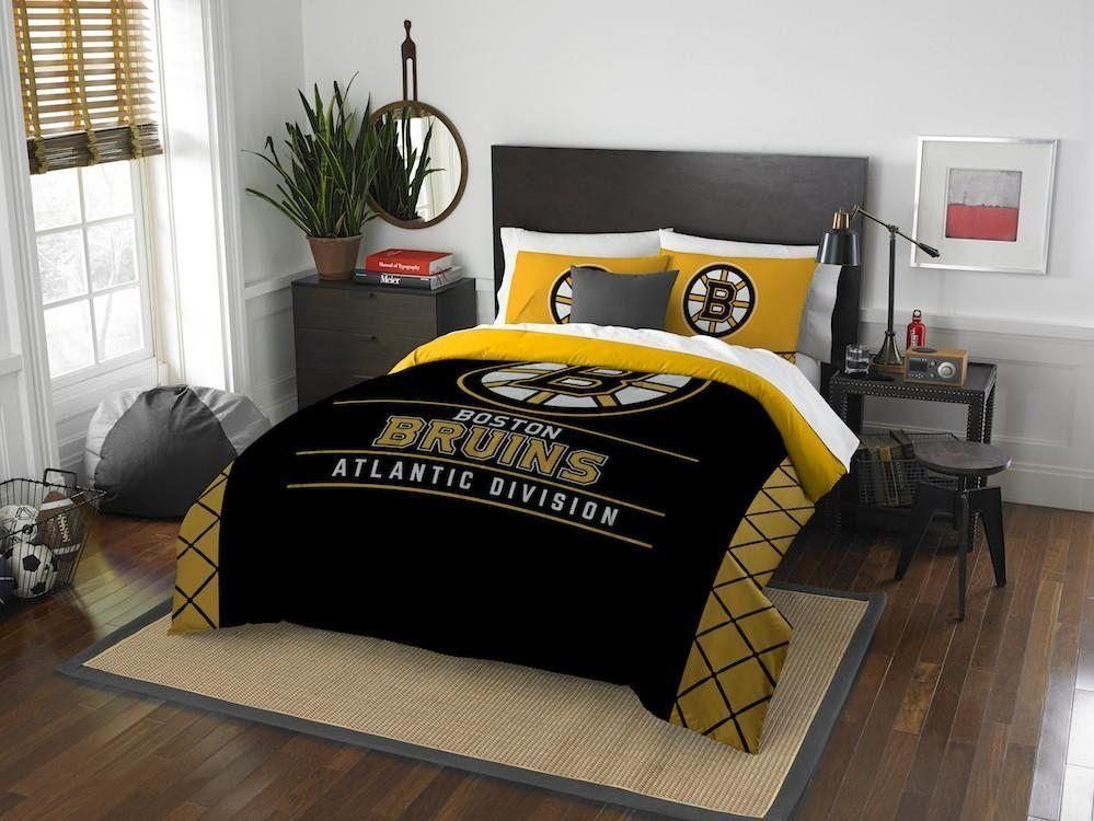 Boston Bruins Bedding Sets 8211 1 Duvet Cover 038 2