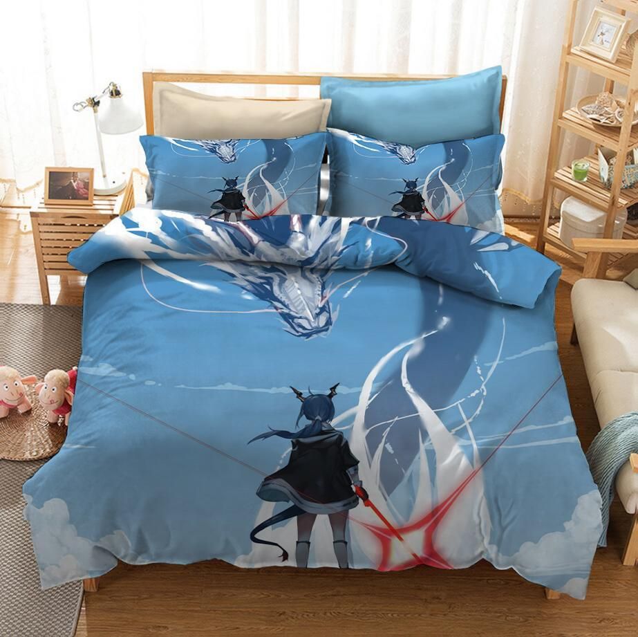 Arknights 2 Duvet Cover Pillowcase Bedding Sets Home Decor Quilt