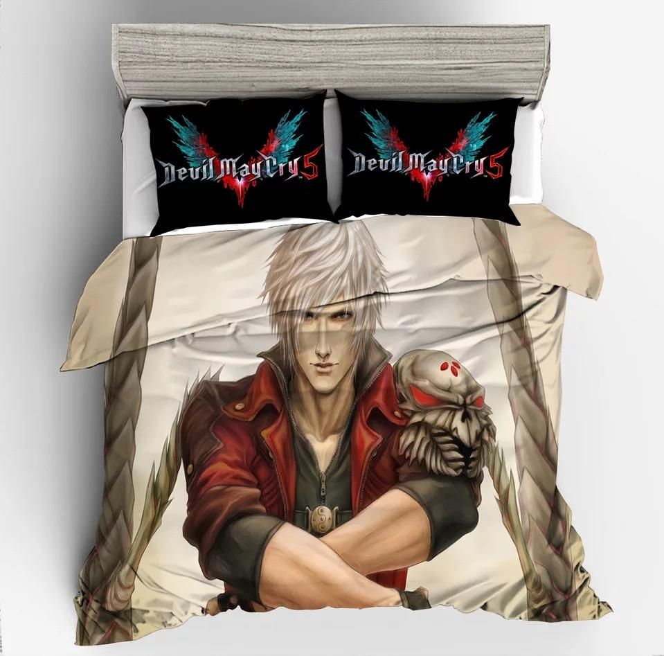 Devil May Cry 5 3 Duvet Cover Quilt Cover Pillowcase