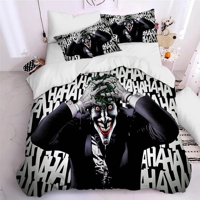 2019 Joker Arthur Fleck Clown 6 Duvet Cover Pillowcase Bedding