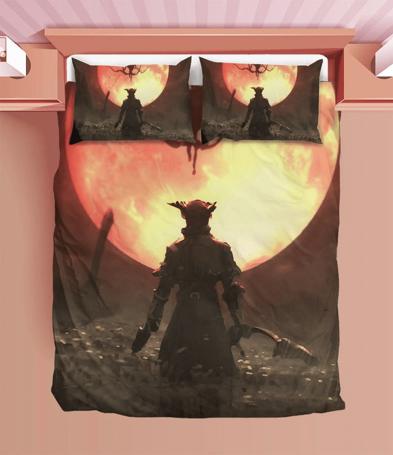 Bloodborne Duvet Bloodborne Bedding Sets Comfortable Gift Quilt Bed Sets