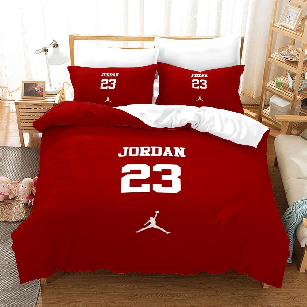 Basketball 19 Duvet Cover Pillowcase Bedding Sets Home Bedroom Decor