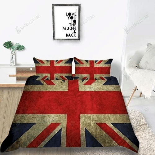 British Flag Bedding Sets Duvet Cover Bedroom Quilt Bed Sets