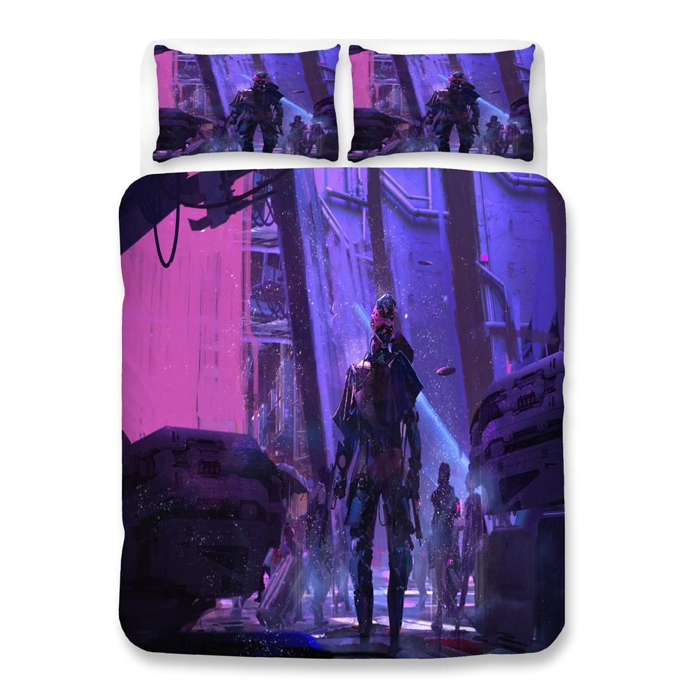 Cyberpunk 2077 32 Duvet Cover Quilt Cover Pillowcase Bedding Sets