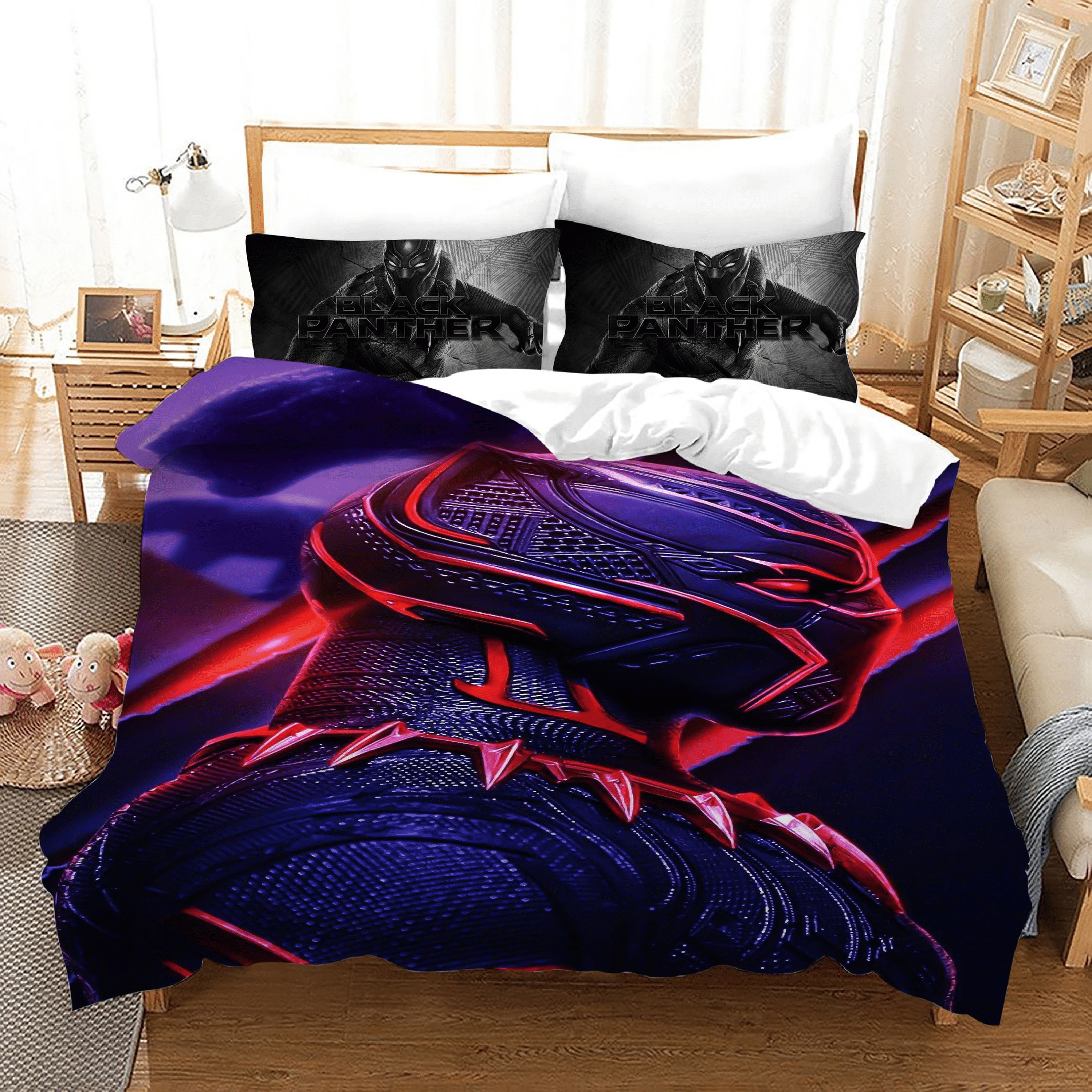 Black Panther T 8217 Challa Chadwick Boseman 20 Duvet Cover Quilt Cover
