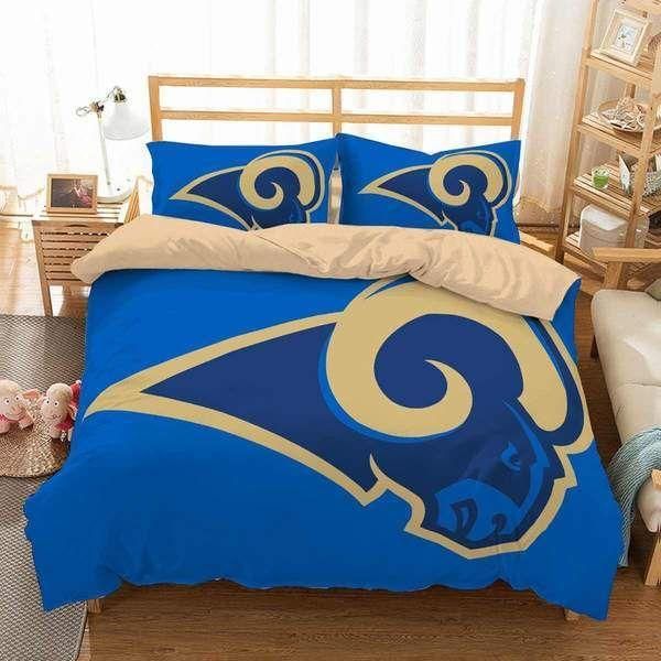 3d Customize Los Angeles Rams Bedding Sets Duvet Cover Quilt