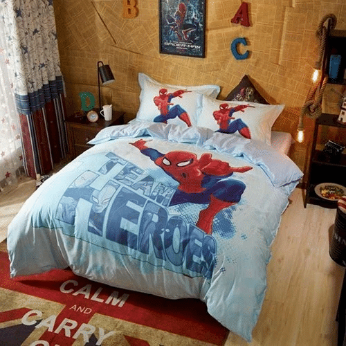 Spider Man 06 Bedding Sets Duvet Cover Bedroom Quilt Bed