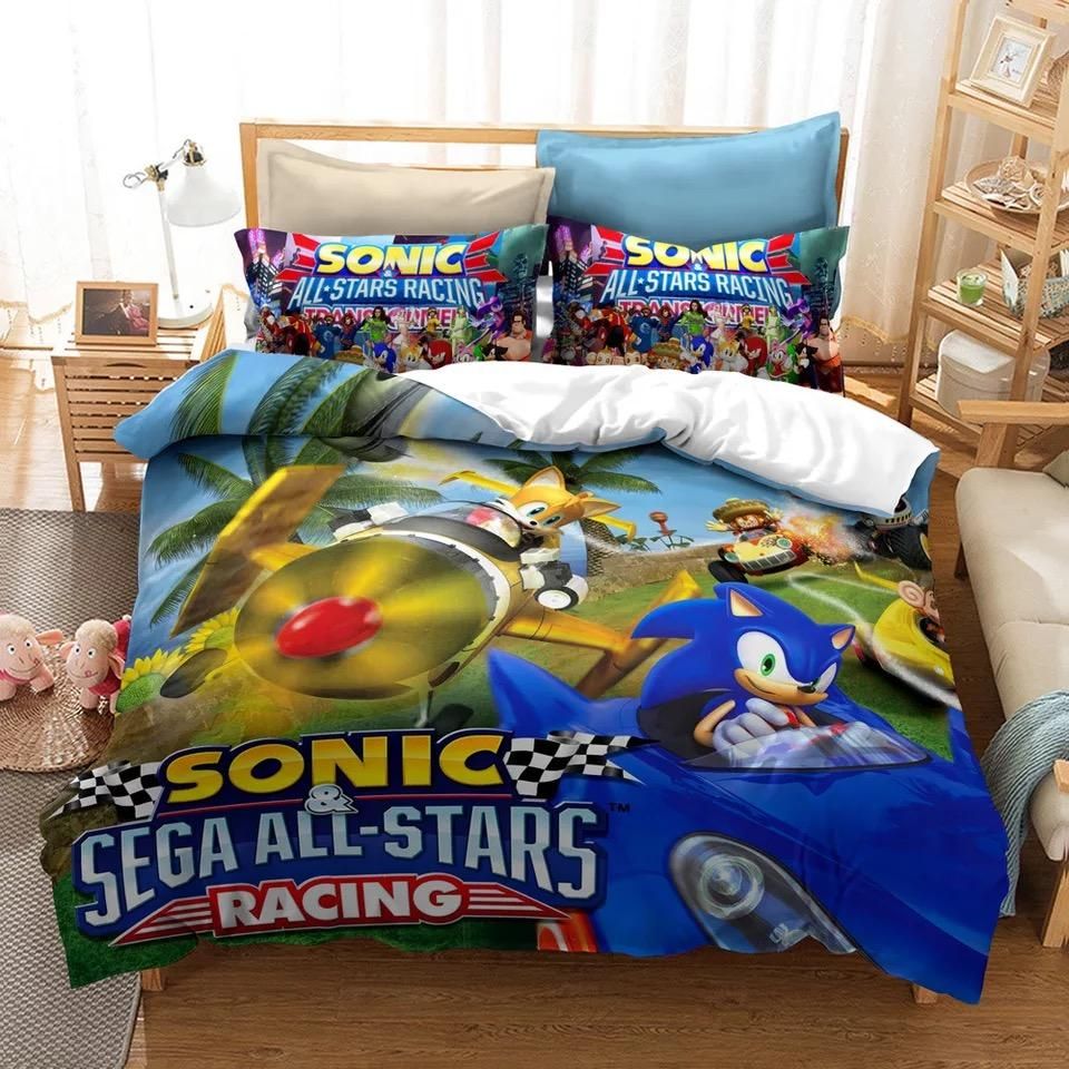 Sonic Mania 1 Duvet Cover Quilt Cover Pillowcase Bedding Sets