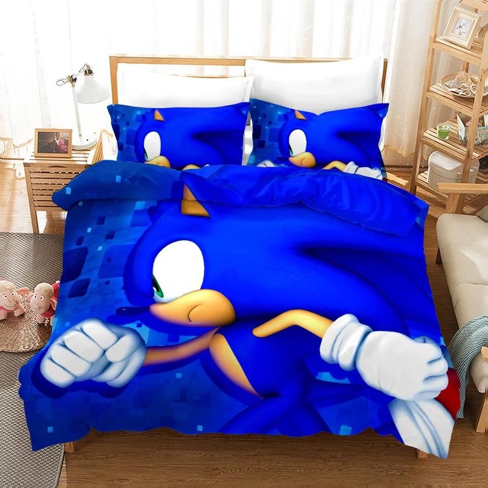 Sonic Lost World 5 Duvet Cover Pillowcase Bedding Sets Home