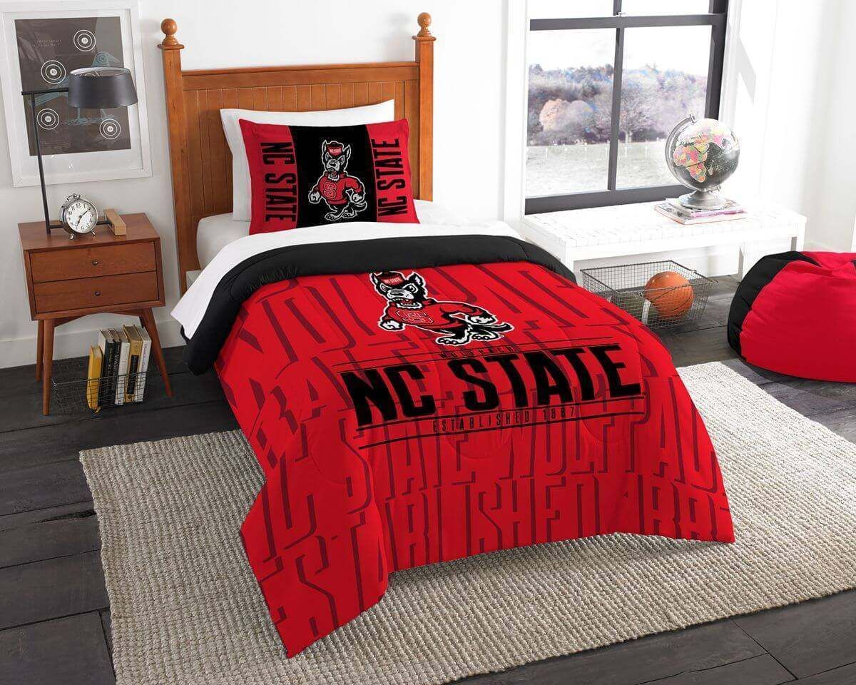 Nc State Wolfpack Bedding Sets 8211 1 Duvet Cover 038