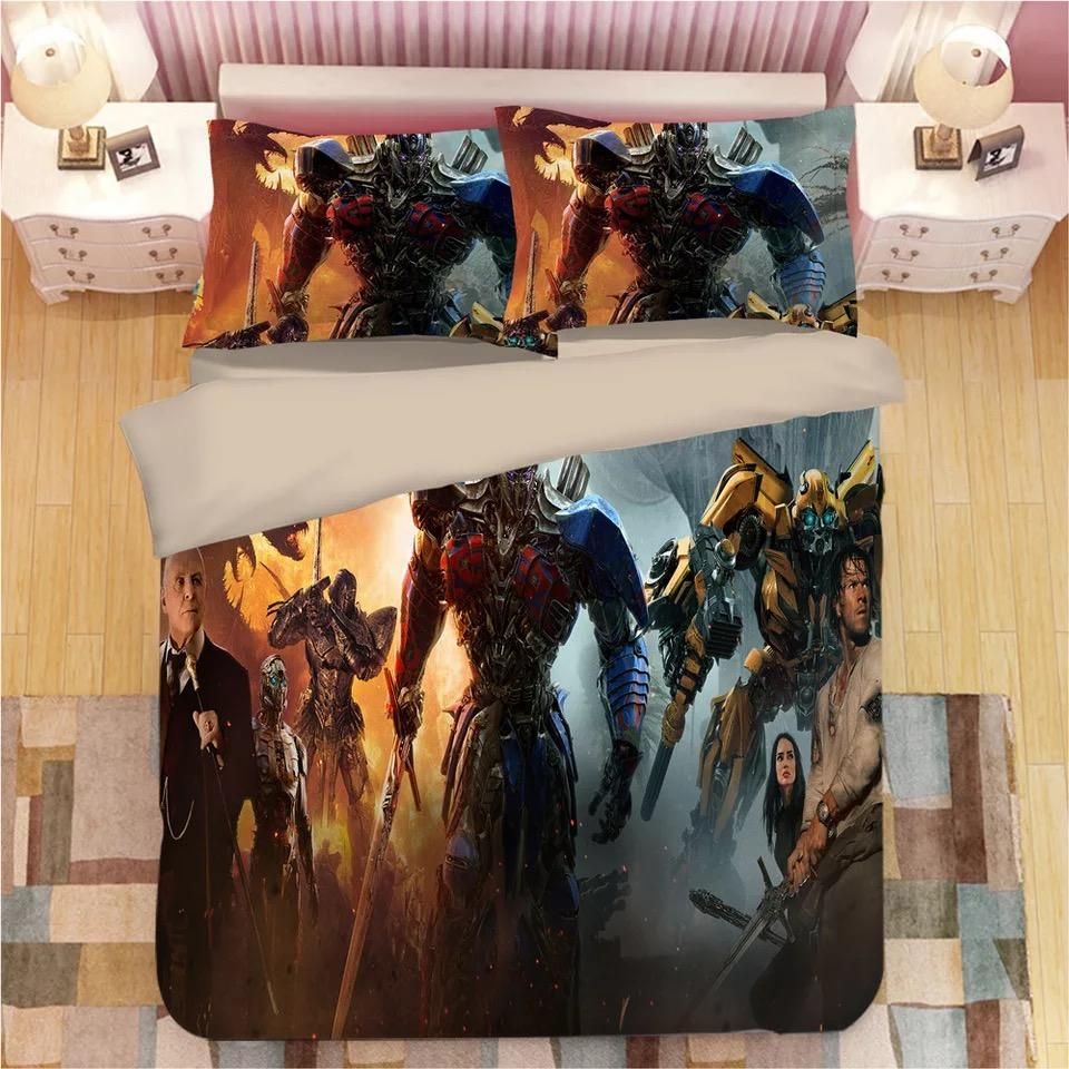 Transformers Bumblebee Optimus Prime 5 Duvet Cover Quilt Cover Pillowcase