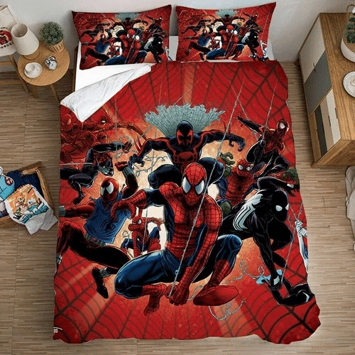 Spider Man 05 Bedding Sets Duvet Cover Bedroom Quilt Bed