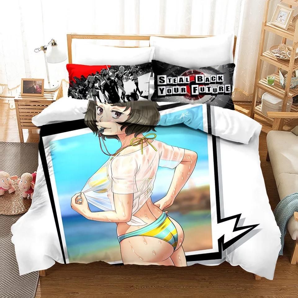 Persona 5 11 Duvet Cover Quilt Cover Pillowcase Bedding Sets