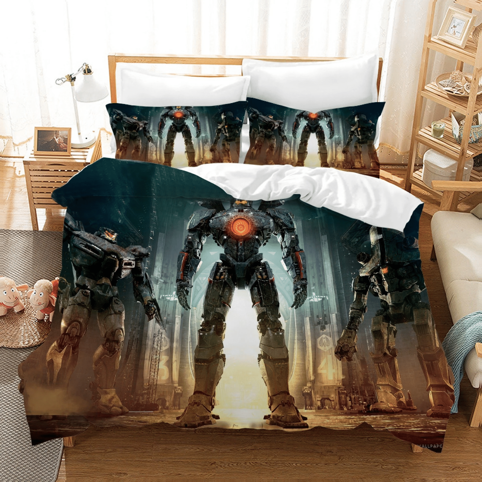 Pacific Rim 1 Duvet Cover Quilt Cover Pillowcase Bedding Sets