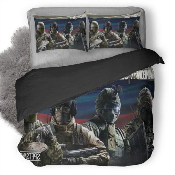 Tom Clancy Rainbow Six Siege Spetsnaz 29 Duvet Cover Quilt