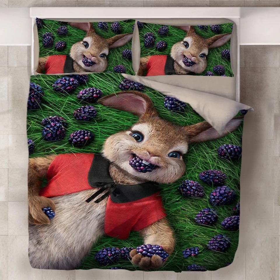 Peter Rabbit 4 Duvet Cover Quilt Cover Pillowcase Bedding Sets