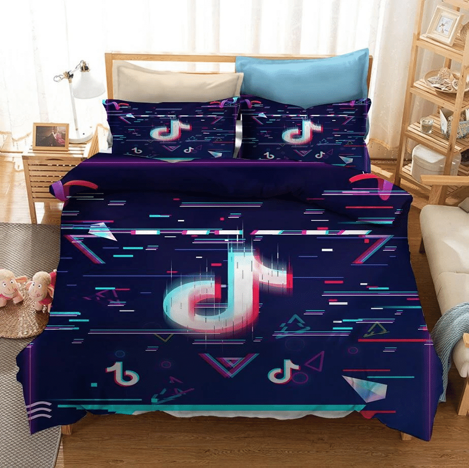 Tik Tok 23 Duvet Cover Quilt Cover Pillowcase Bedding Sets