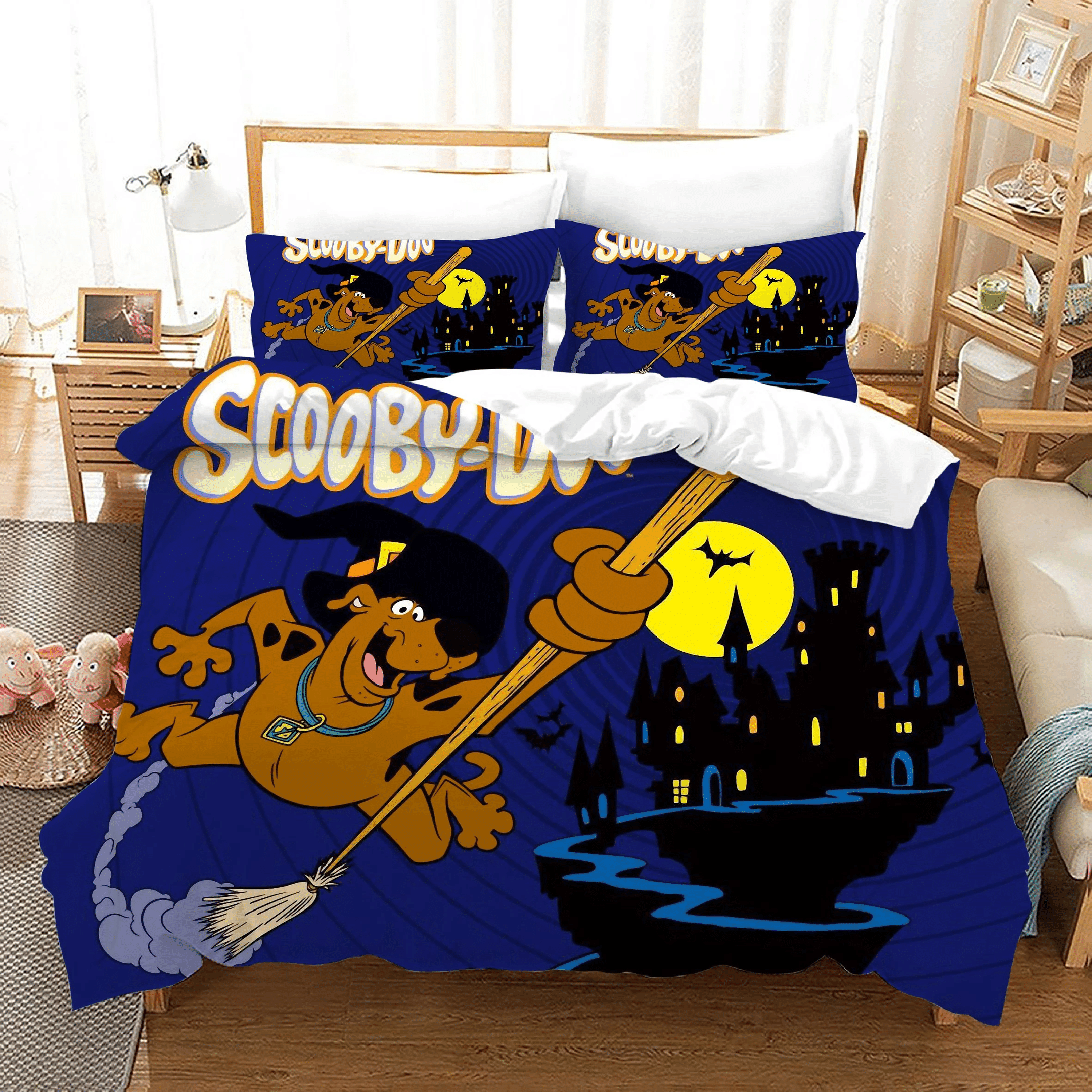 Scooby Doo 1 Duvet Cover Quilt Cover Pillowcase Bedding Sets