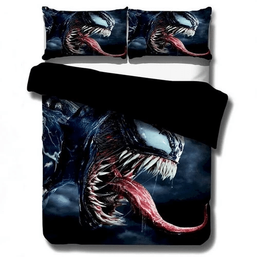 Venom Bedding Sets Duvet Cover Bedroom Quilt Bed Sets Blanket