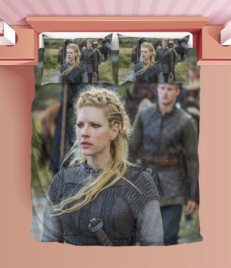 Vikings Duvet Lagertha Bedding Sets Comfortable Gift Quilt Bed Sets