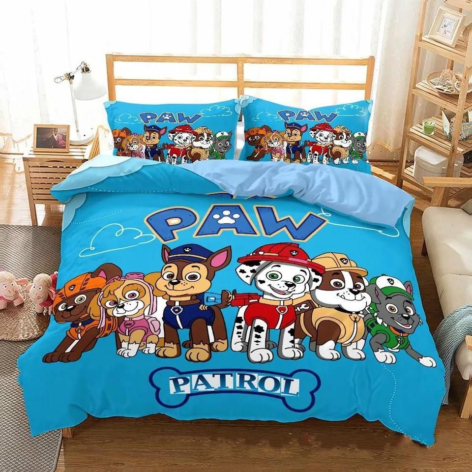 Paw Patrol Marshall 13 Duvet Cover Pillowcase Bedding Sets Home